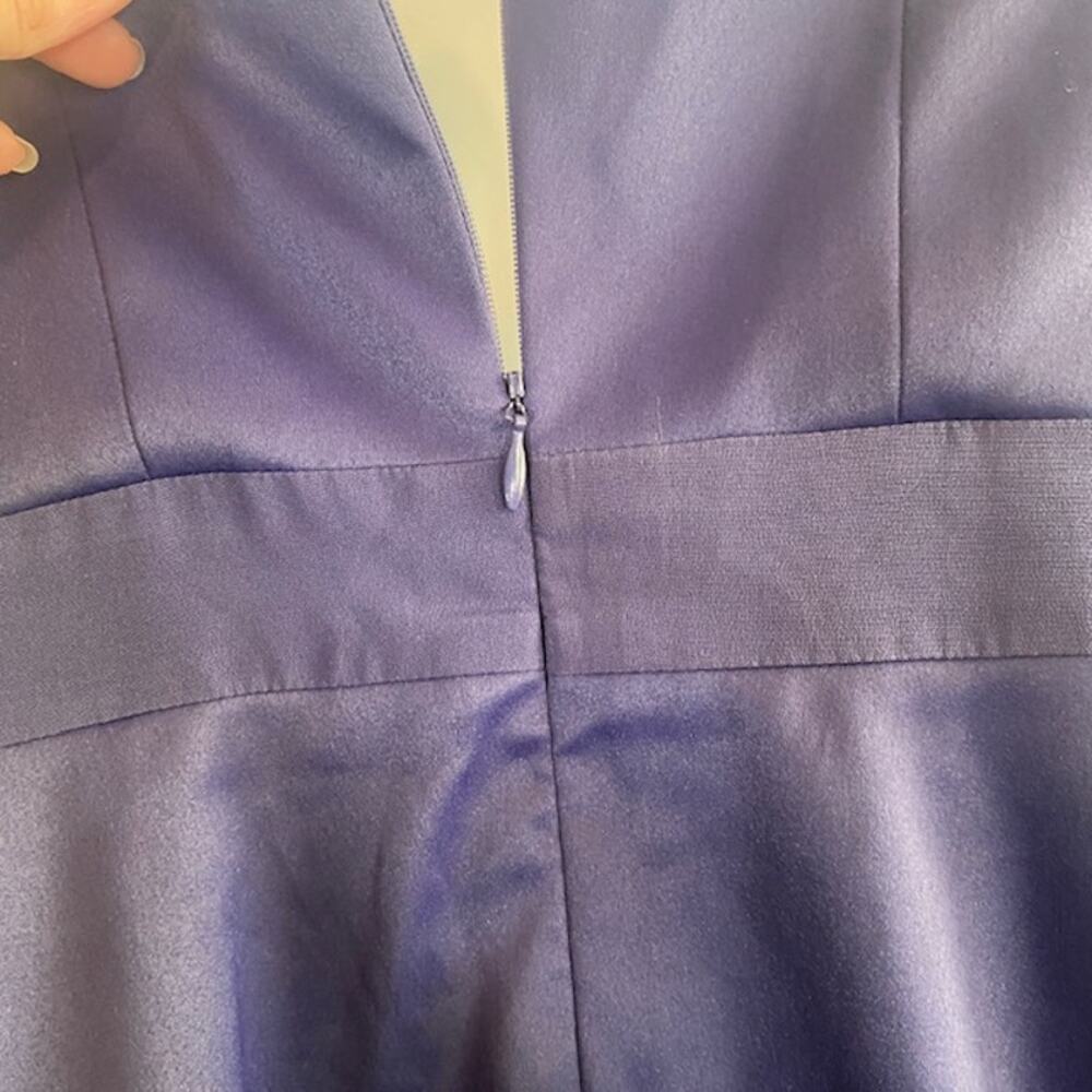 Bcbgeneration Midnight Blue Strapless Formal Swee… - image 8